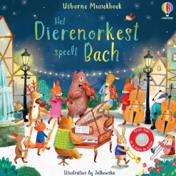 Uitgeverij Usborne Het Dierenorkest speelt Bach / druk 1