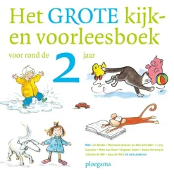 Houtendiershop Het grote kijk- en voorleesboek voor rond de 2 jaar