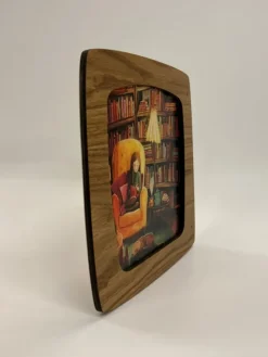 Het Houtlokael Raamhanger Eikenhout Oak Middenbruin