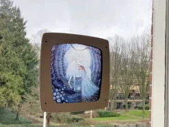 Het Houtlokael Raamhanger Eikenhout Oak Middenbruin