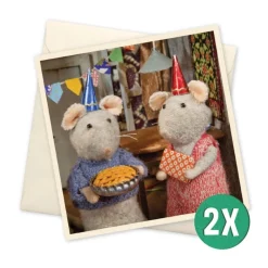 Sam&Julia Het Muizenhuis Het Muizenhuis Kaarten Party Set 10-delig