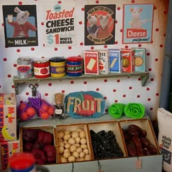 Sam&Julia Het Muizenhuis Het Muizenhuis Knipvellen - Behang