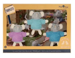 Sam&Julia Het Muizenhuis Het Muizenhuis Knuffel Muis Drieling