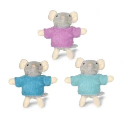 Sam&Julia Het Muizenhuis Het Muizenhuis Knuffel Muis Drieling