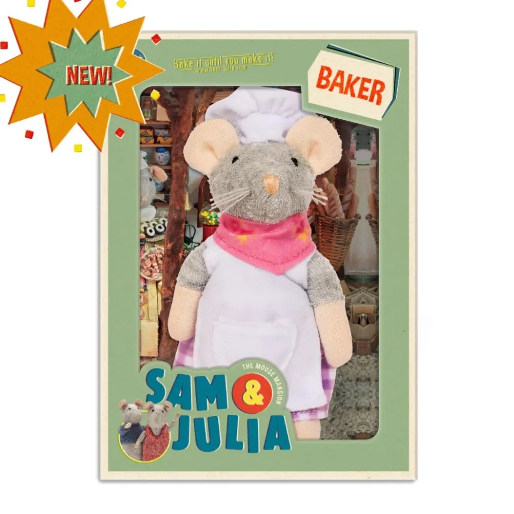 Sam&Julia Het Muizenhuis Het Muizenhuis Knuffelmuis De Bakker