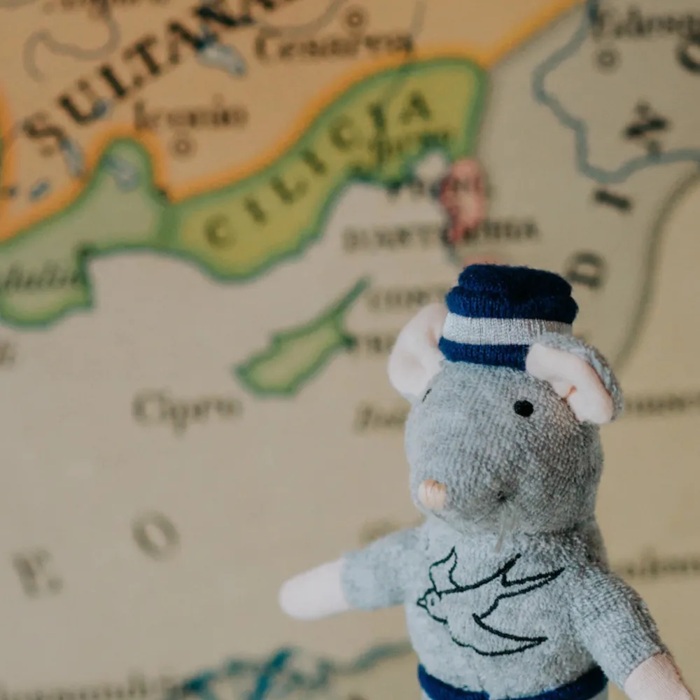 Sam&Julia Het Muizenhuis Het Muizenhuis Knuffelmuis Grandpa Sailor