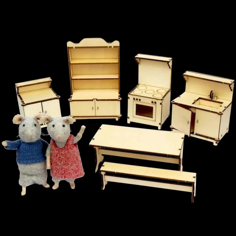 Sam&Julia Het Muizenhuis Het Muizenhuis Meubelkit - Keuken