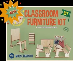 Sam&Julia Het Muizenhuis Het Muizenhuis Meubelkit - Klaslokaal