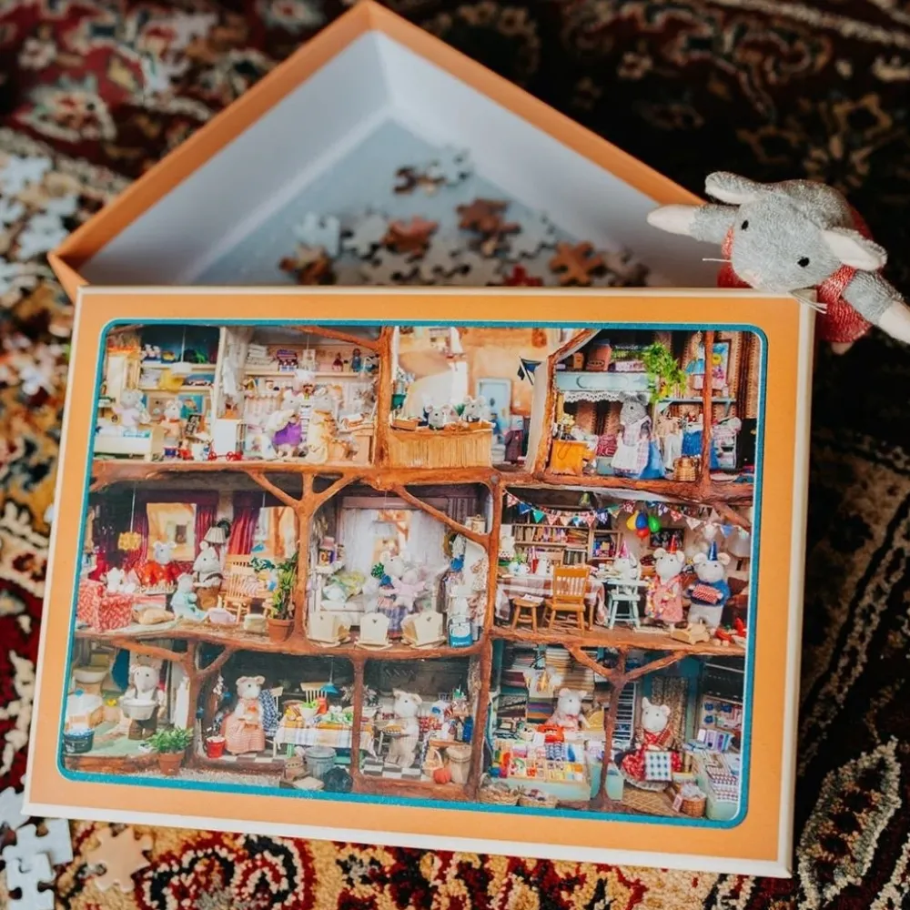 Sam&Julia Het Muizenhuis Het Muizenhuis Puzzel Het Muizenhuis 1000pcs