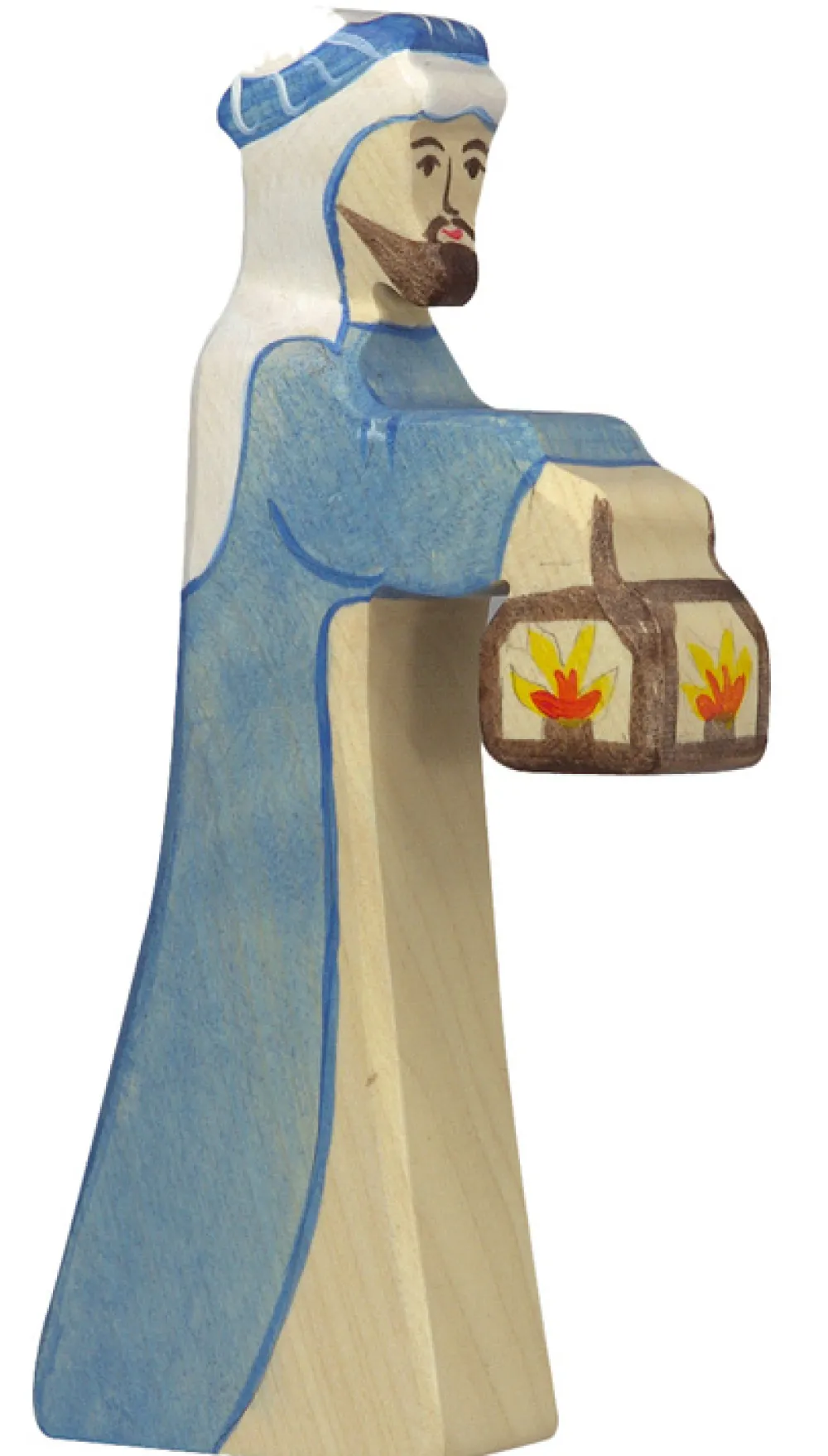 Holztiger Herder met Lantaarn II Kerst 80303