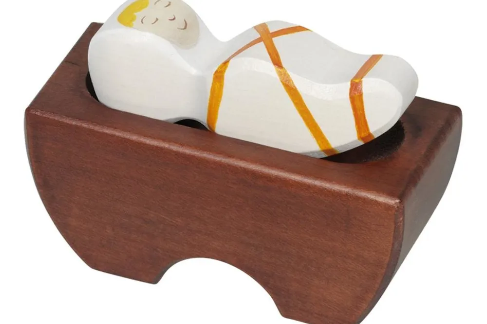 Holztiger Kindje Jezus III Kerst 80310