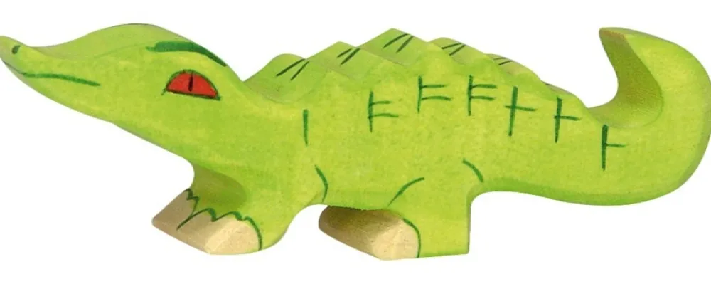 Holztiger Krokodil 80175
