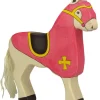 Holztiger Paard Toernooipaard Rood 80248