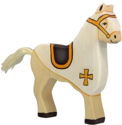 Holztiger Paard Toernooipaard Wit 80251