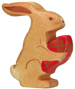 Holztiger Paashaas Zittend 80104