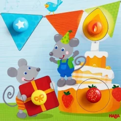 Haba Inlegpuzzel Muizenfeest