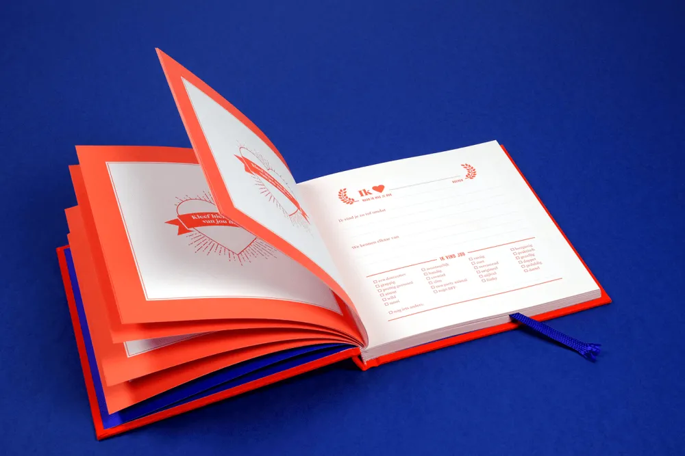 Houtendiershop Invulboek Vriendenboekje Ik hou van