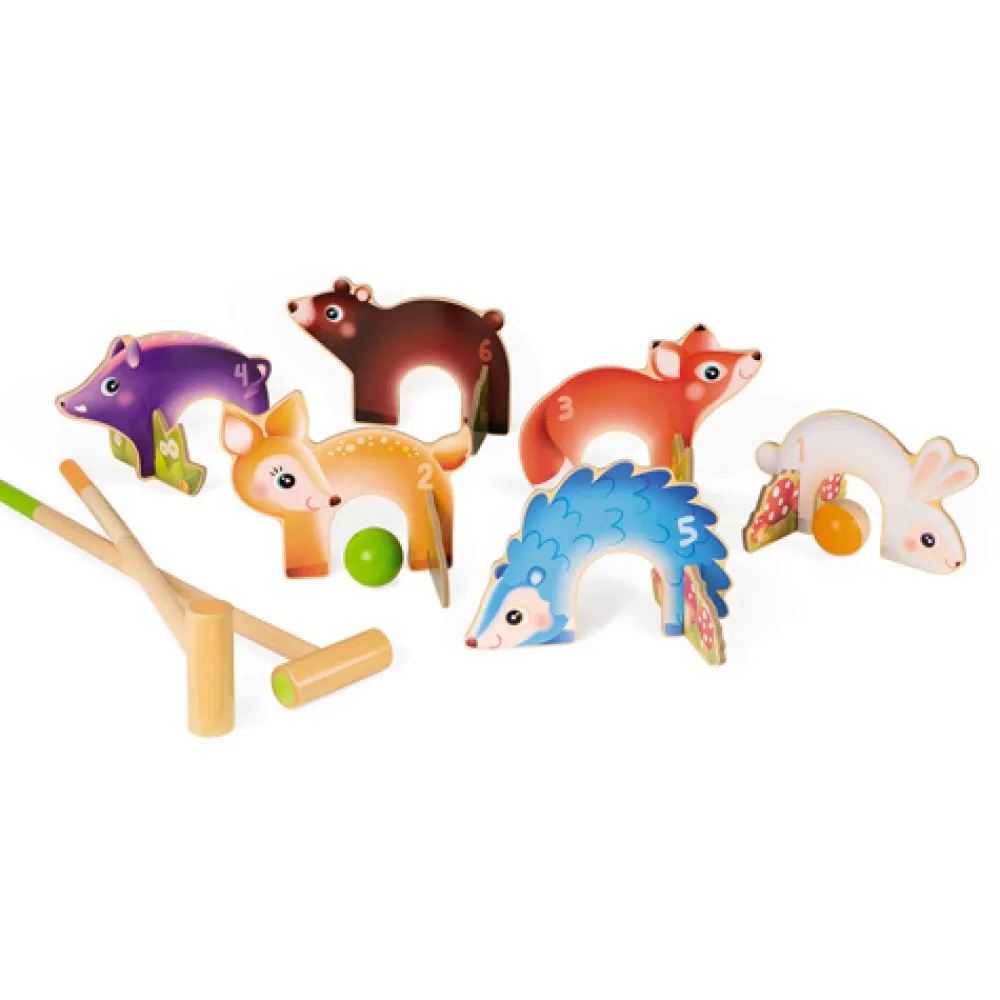 Janod Croquet Bosdieren Hout