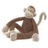 Jellycat Knuffel Aap Slackajack Monkey Small