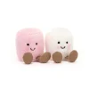 Jellycat Knuffel Amuseable Pink and White Marshmallows
