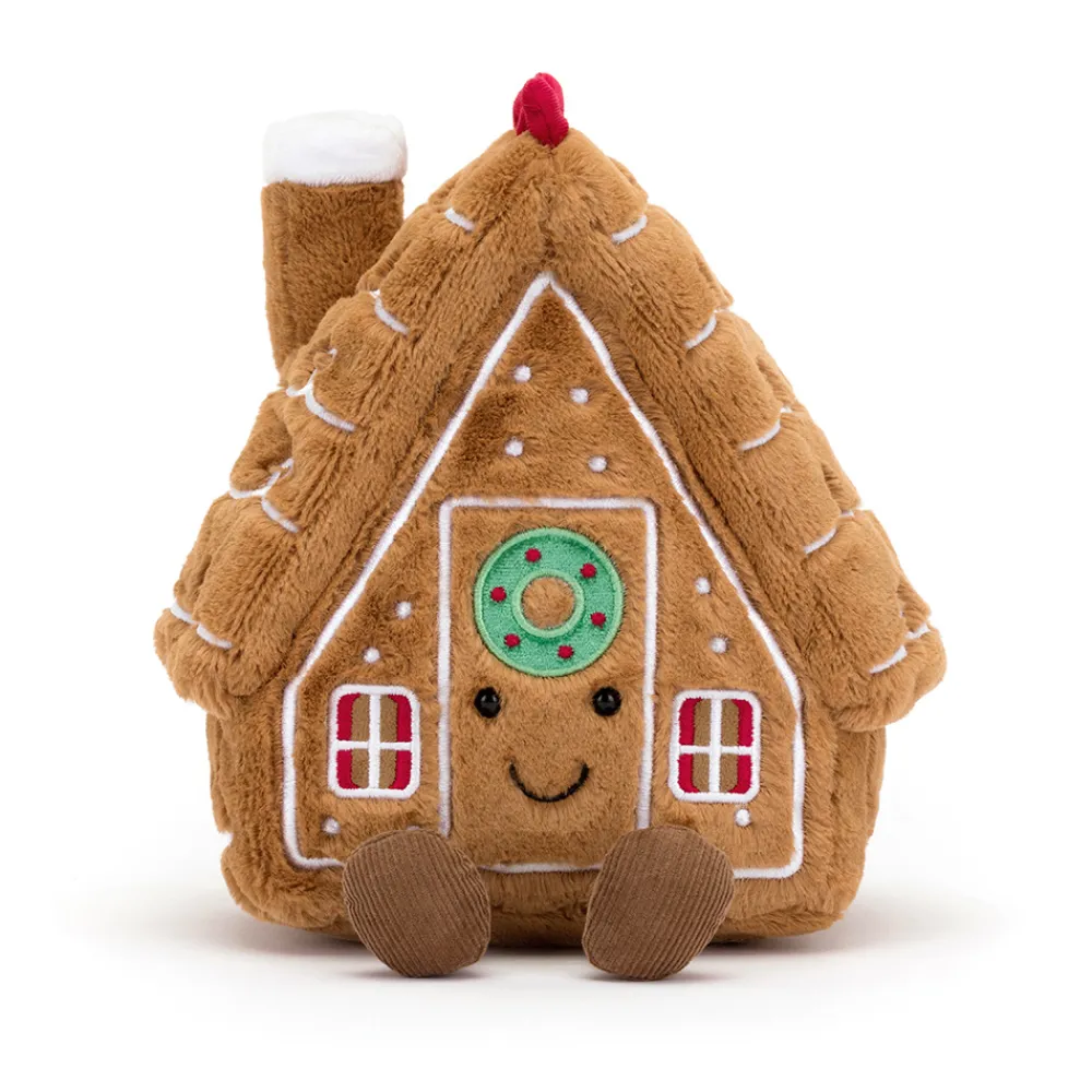 Jellycat Knuffel Amuseable Gingerbread House