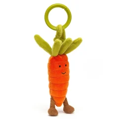 Jellycat Knuffel Bibberknuffel Vivacious Vegetable Carrot Jitter