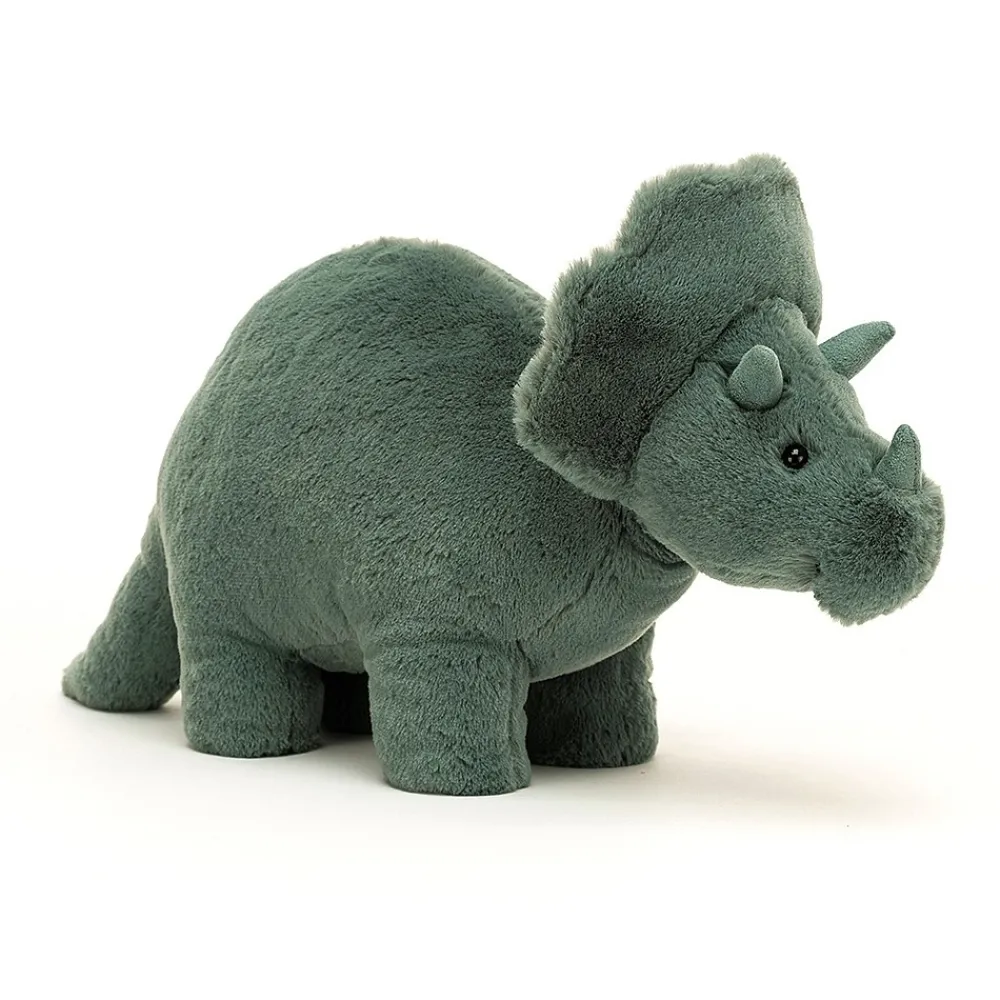 Jellycat Knuffel Dino Fossilly Triceratops