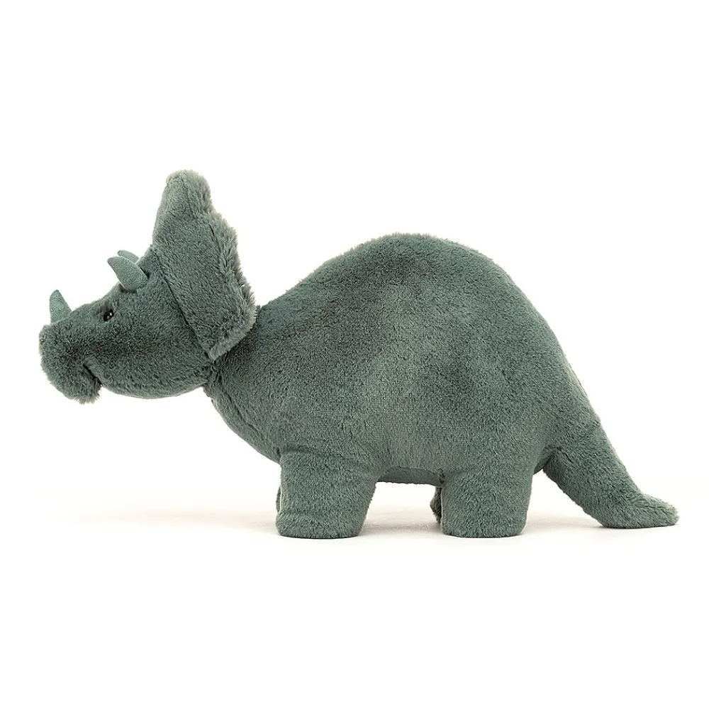 Jellycat Knuffel Dino Fossilly Triceratops