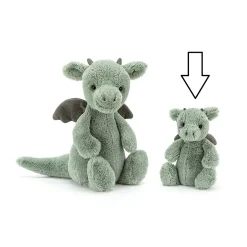Jellycat Knuffel Draak Bashful Dragon Small