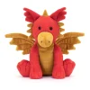 Jellycat Knuffel Draak Darvin Dragon