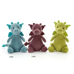 Jellycat Knuffel Draak Little Puff Sapphire