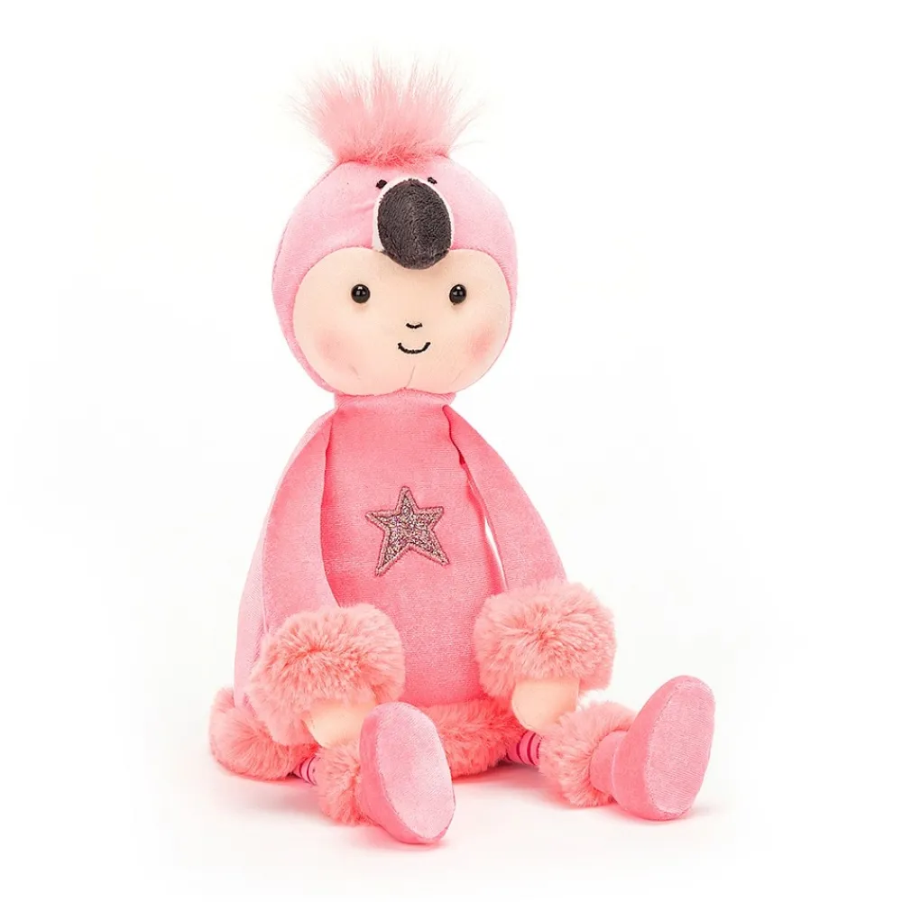 Jellycat Knuffel Flamingo Perky Flamingo Flapper