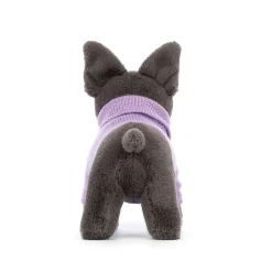 Jellycat Knuffel Hond Sweater French Bulldog Purple