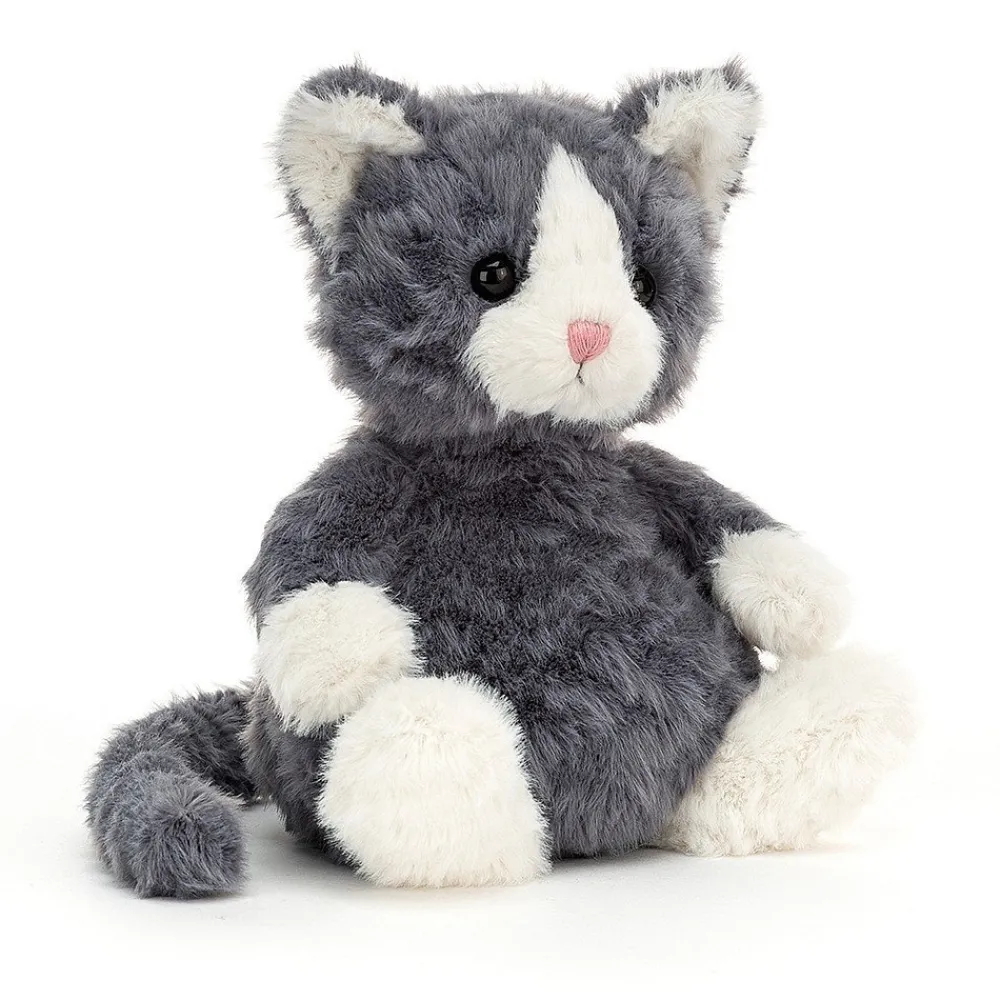 Jellycat Knuffel Kat Mitten Kitten Storm