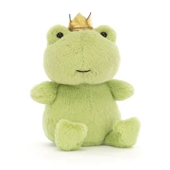 Jellycat Knuffel Kikker Crowning Croaker Green