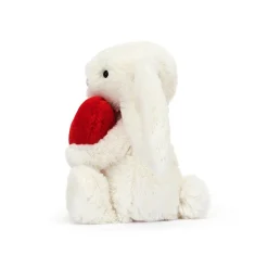 Jellycat Knuffel Konijn Bashful Red Love Heart Bunny Little