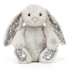 Jellycat Knuffel Konijn Blossom Silver Bunny Bloom  31 cm