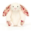 Jellycat Knuffel Konijn Blossom Cream Bunny Berry 18 cm
