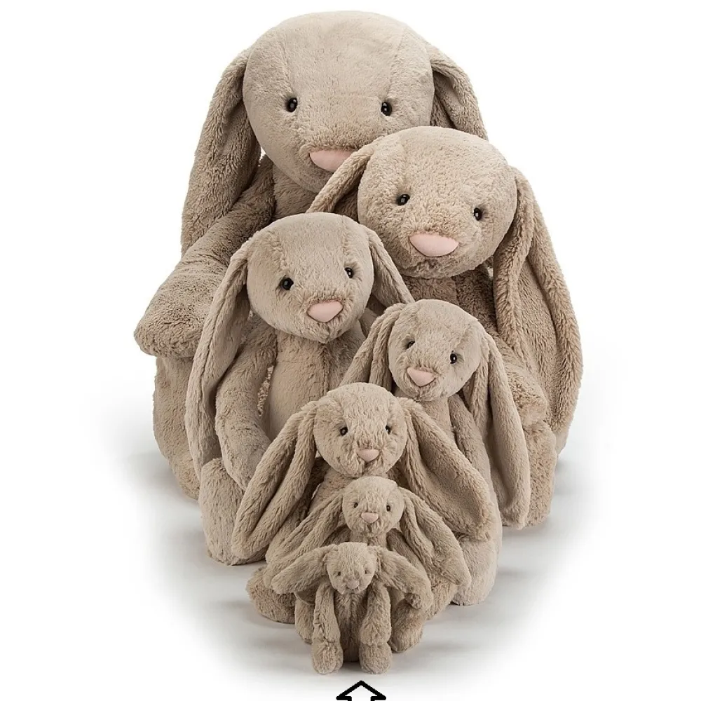 Jellycat Knuffel Konijn Bashful Beige Bunny Baby