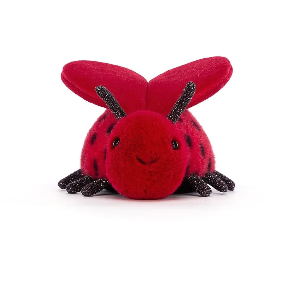 Jellycat Knuffel Lieveheersbeestje Loulou Love Bug