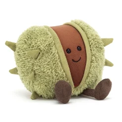 Jellycat Knuffel Noot Kastanje