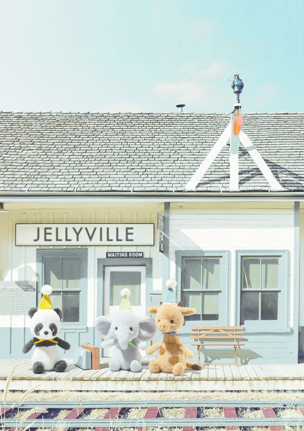 Jellycat Knuffel Olifant Jollipop Elephant