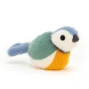 Jellycat Knuffel Vogel Mees