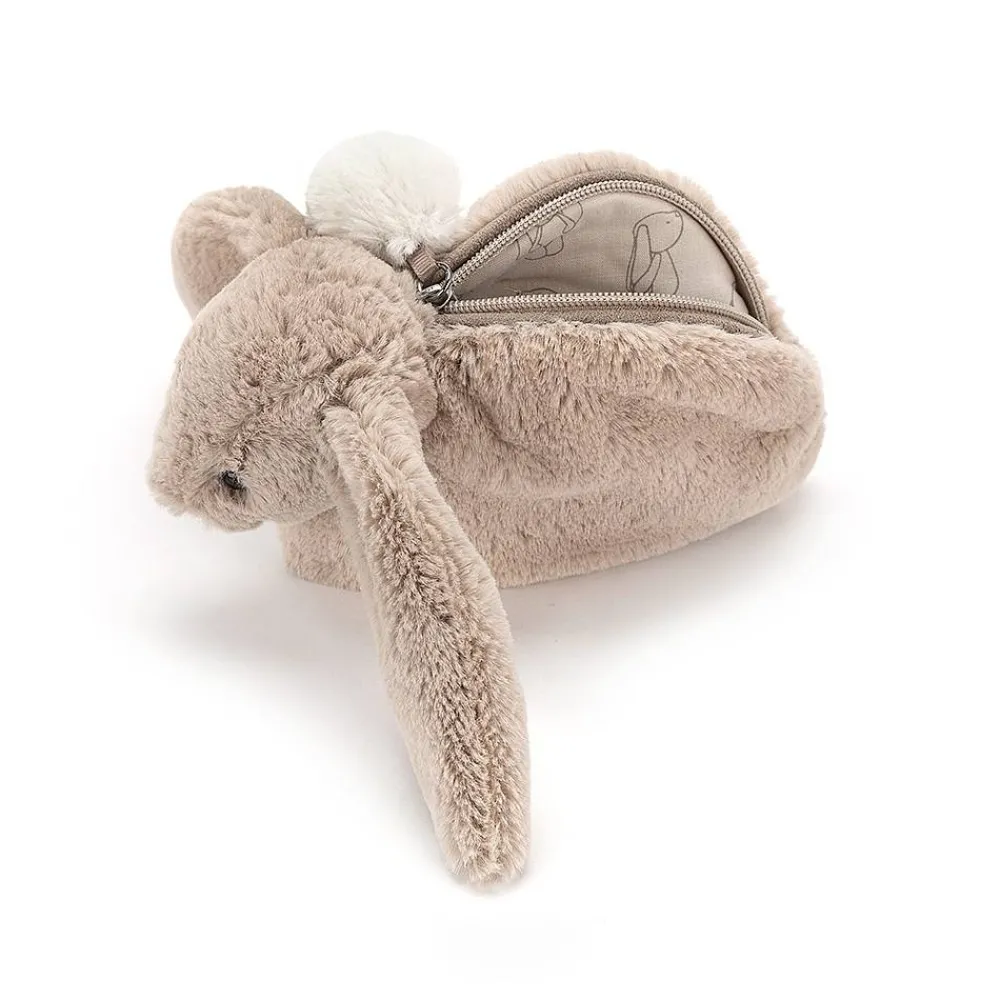 Jellycat Tasje Bashful Bunny Beige Pouch