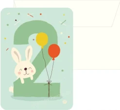 Bora Kaart met Envelop 2 Bunny