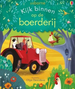 Uitgeverij Usborne Kijk binnen op de boerderij