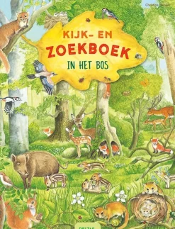 Houtendiershop Kijk- en zoekboek - In het bos