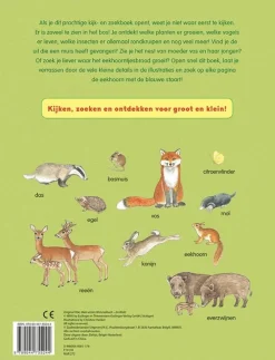 Houtendiershop Kijk- en zoekboek - In het bos