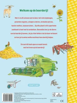 Houtendiershop Kijk- en zoekboek - Op de boerderij