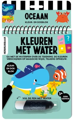 Houtendiershop Kleuren met Water Oceaan